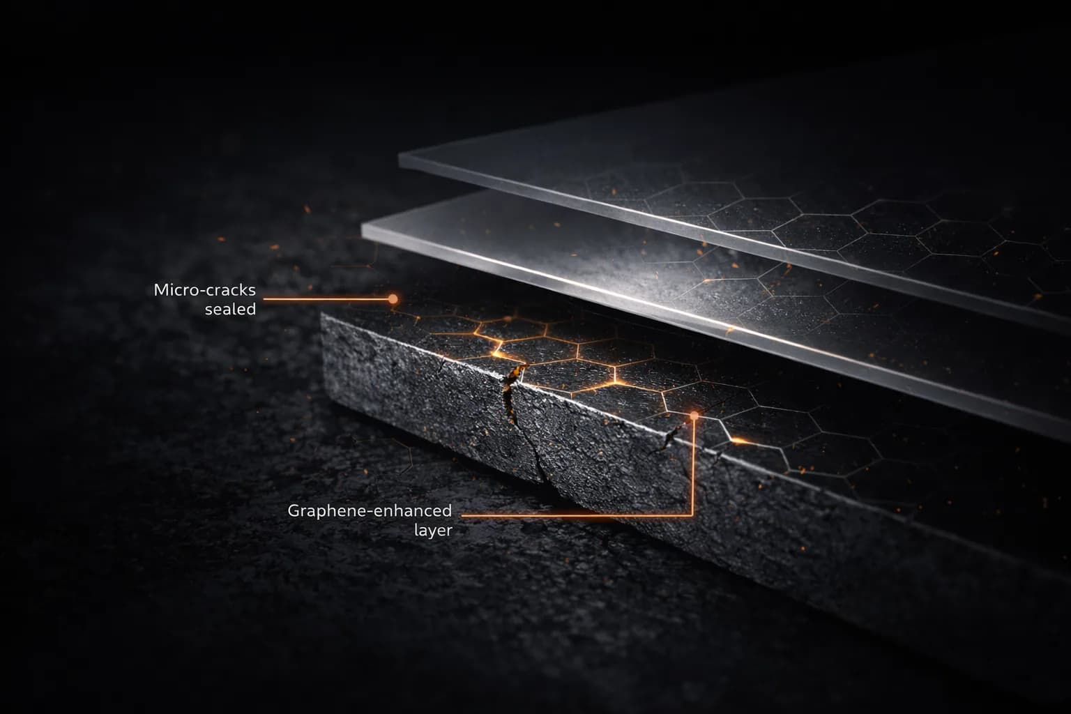 Barrier coating surface