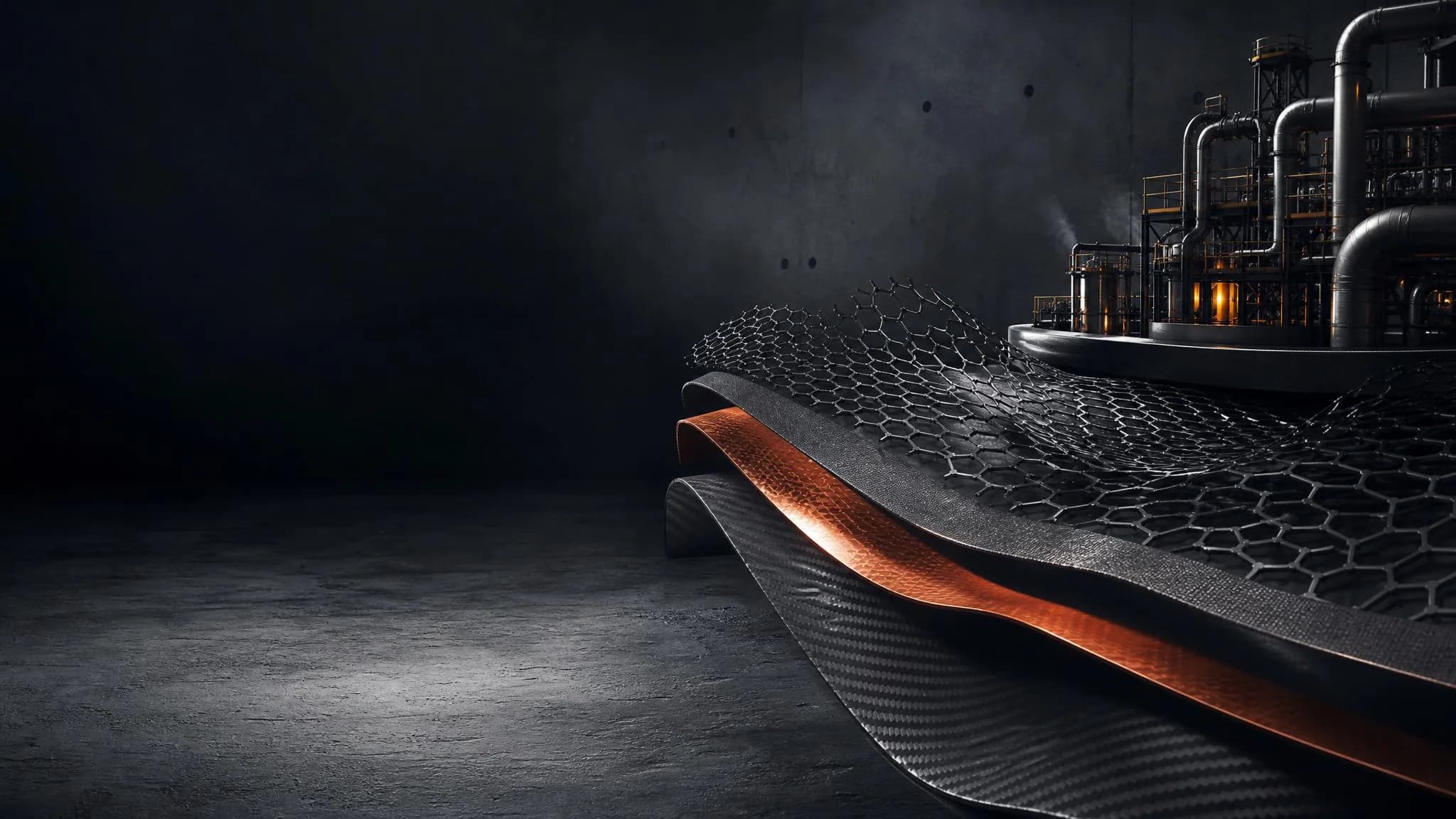 Graphene industrial platform visual
